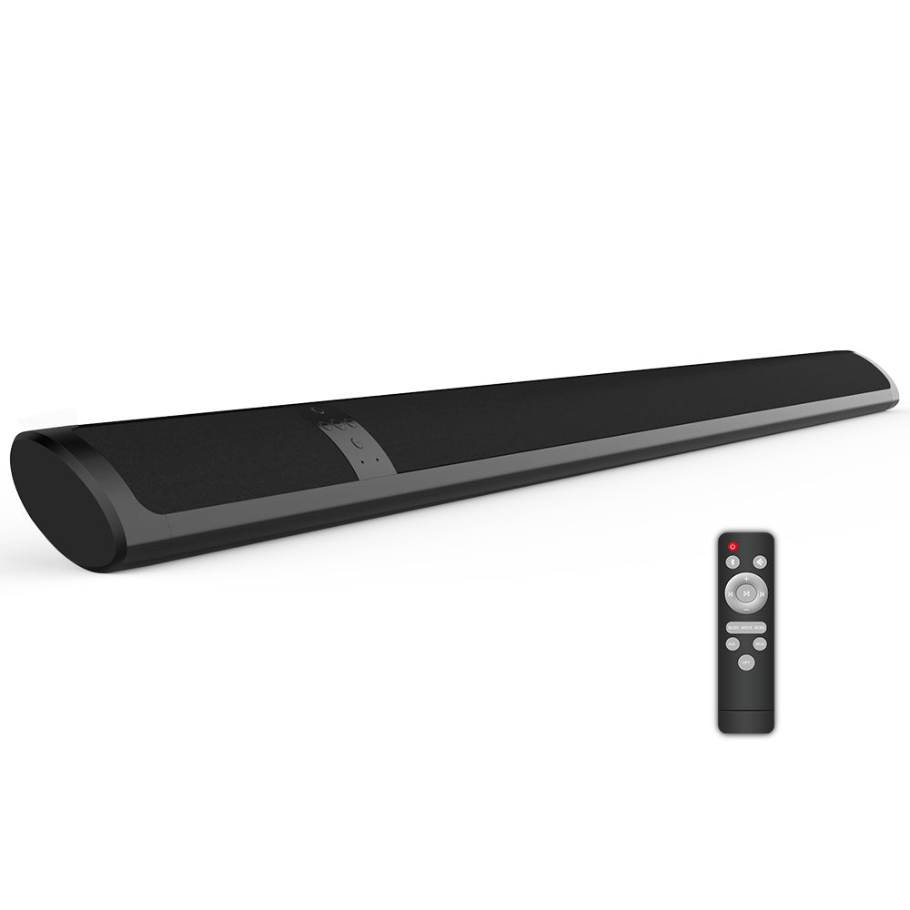 KY-3000B 30W 4-Speaker TV Soundbar with DSP 3D Surround Sound, Bluetooth 5.0, ARC/OPT/AUX Inputs, 3 EQ Modes
