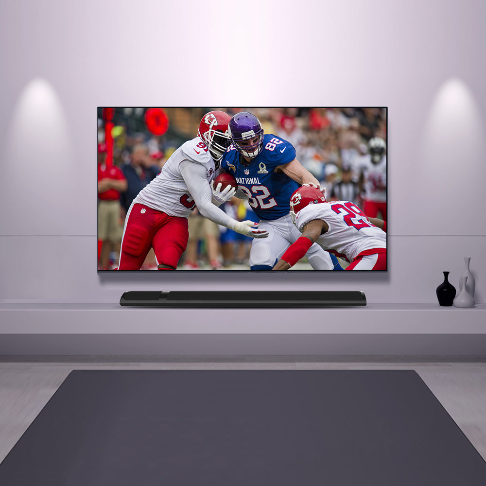 KY-3000B 30W 4-Speaker TV Soundbar with DSP 3D Surround Sound, Bluetooth 5.0, ARC/OPT/AUX Inputs, 3 EQ Modes