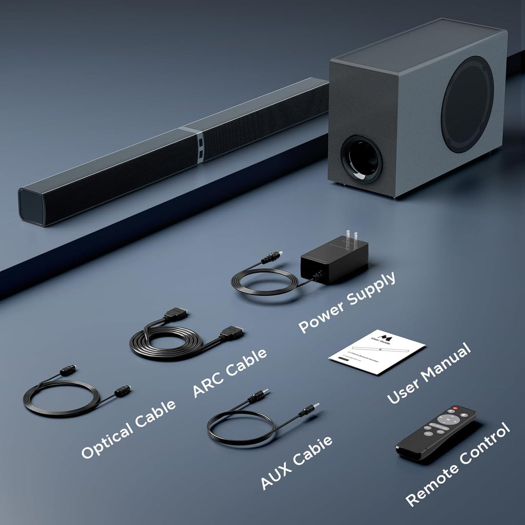 2020DE 120W Surround Sound Bar