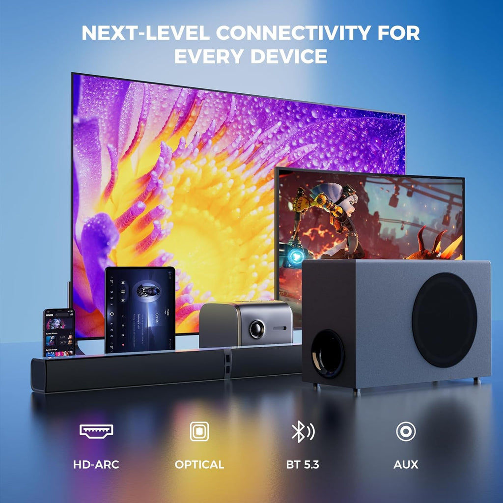 2020DE 120W Surround Sound Bar