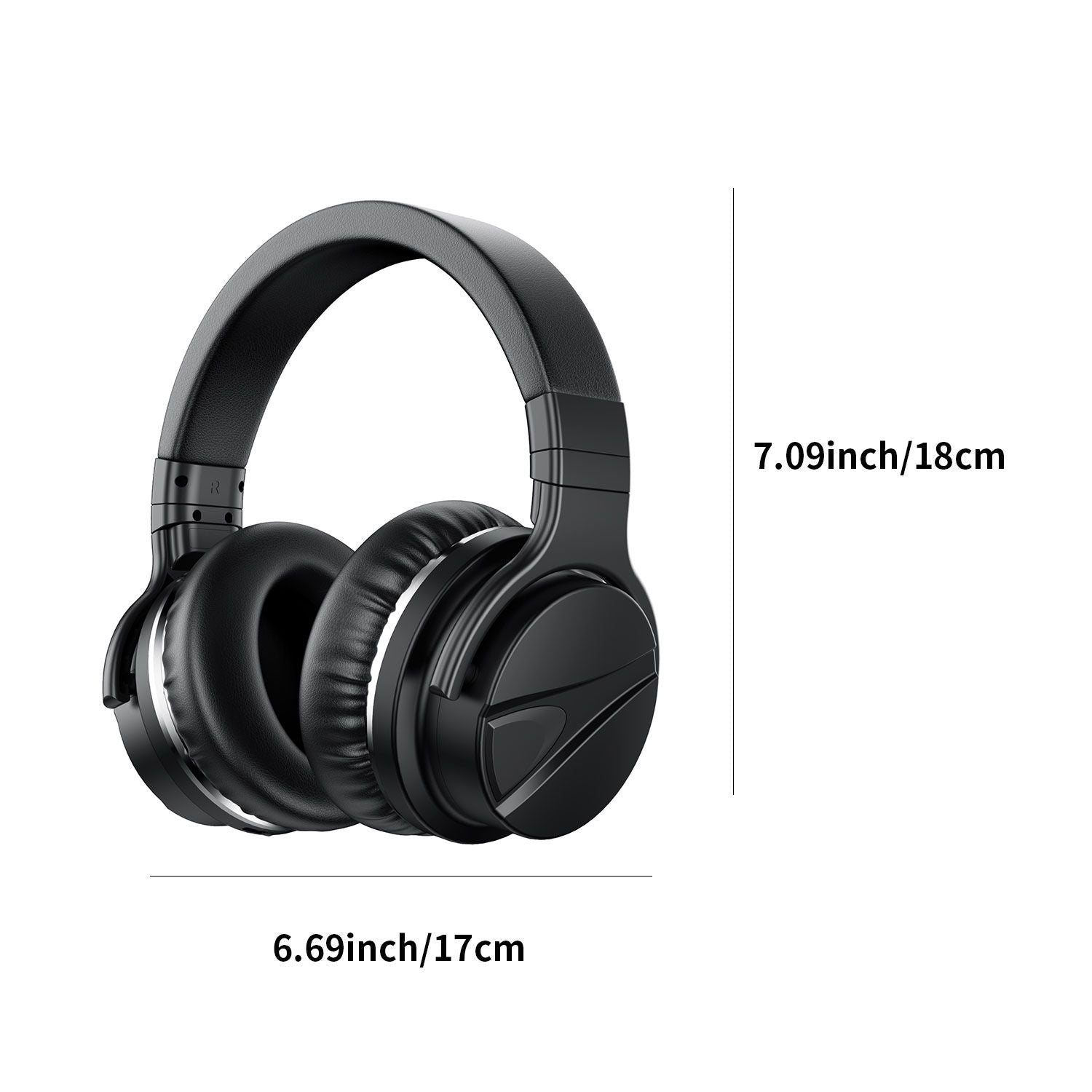 E7MR Bluetooth Headphones Wireless Over-Ear Headphones Active Noise Cancelling